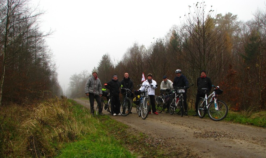 Rowerowy rekonesans mierzei jeziora Kopań