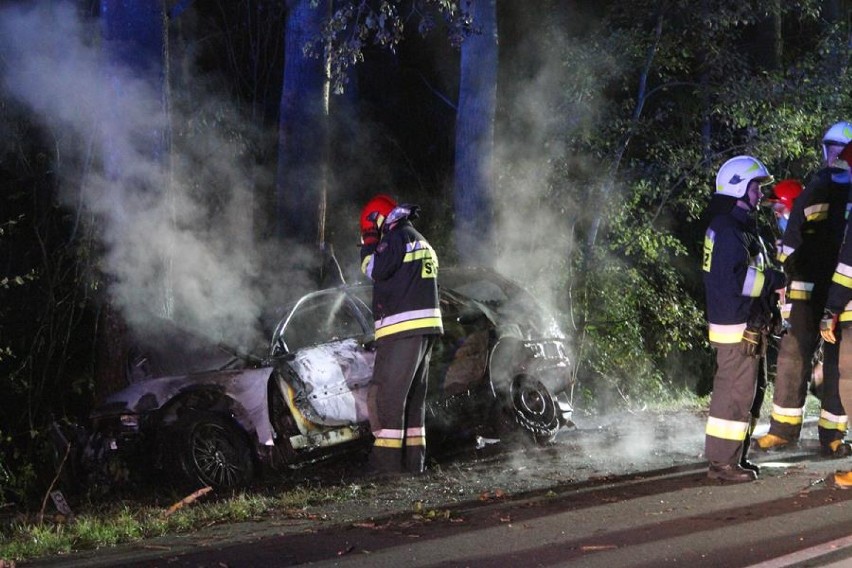 Groźny wypadek drogowy na trasie Kębłowo - Świętno 