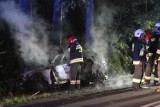 Groźny wypadek drogowy na trasie Kębłowo - Świętno 