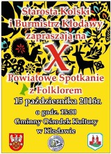 X Powiatowe Spotkanie z Folklorem w Kłodawie