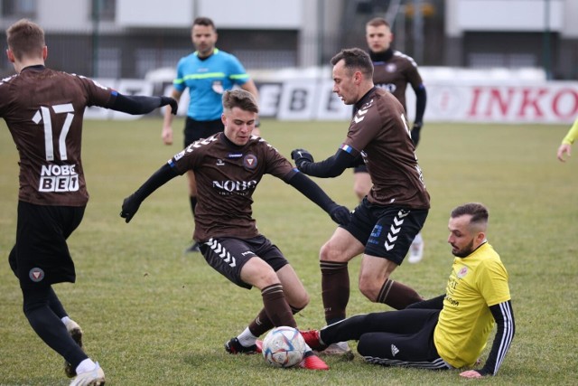 18.02.2023, Kraków: sparing Garbarnia - Orzeł Ryczów
