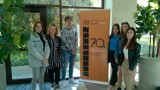 Uczniowie z ZSEU w Żychlinie  z nagrodami za olimpiadę