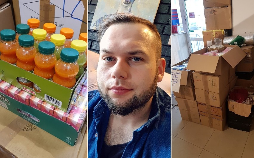 Szczytna akcja Marcina Rąpały. Lider zespołu Rompey zbiera dary, które zawiezie uchodźcom z Ukrainy [ZDJĘCIA]
