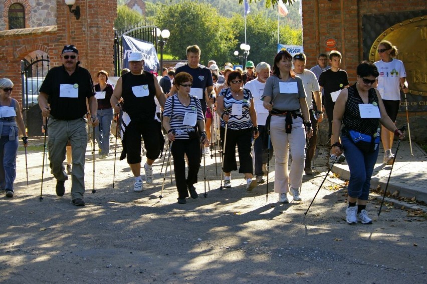 Nordic walking z Olandią [ZDJĘCIA]