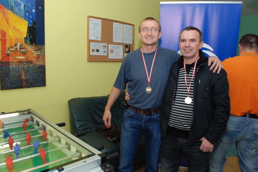 Trambambula DGS Cup! Zwycięzcy turnieju - od lewej Piotr Bartczak i Marek Mielczarek.