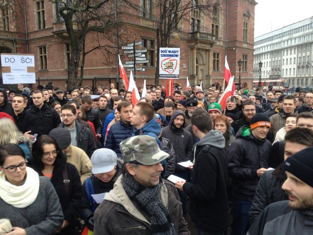 Protest przeciwko nieprawidłowościom w PKW przeszedł w sobotę 22 listopada ulicami Gdańska