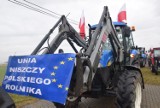 Około setki ciągników na DK 44 w Tychach i Bieruniu. Protest rolników przeciw Zielonemu Ładowi