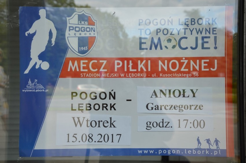 Pogoń Lębork - Anioły Garczegorze 2-1