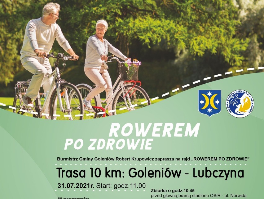 Legendy kolarstwa w Goleniowie. Rowerem po zdrowie do Lubczyny