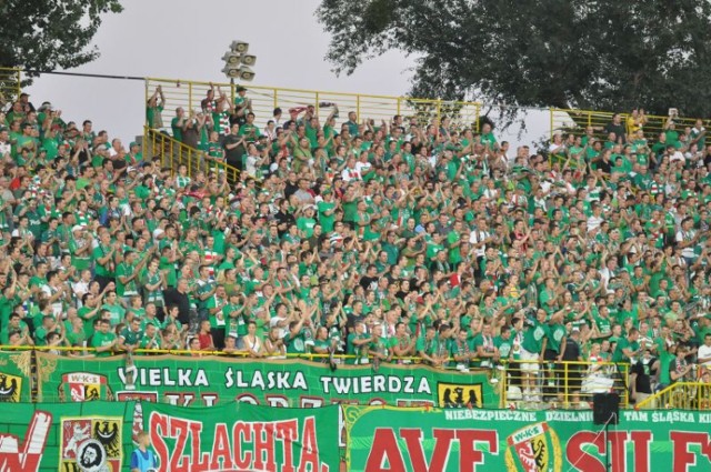 Doping kibiców Śląska Wrocław