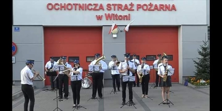 Orkiestra dęta przy jednostce Osp w Witonii powstała w 1912...