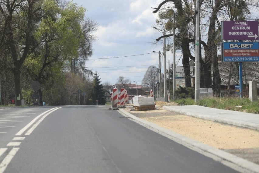 16.04.2023 trasa pszczyna - strumien budowa drogi rowerowej...