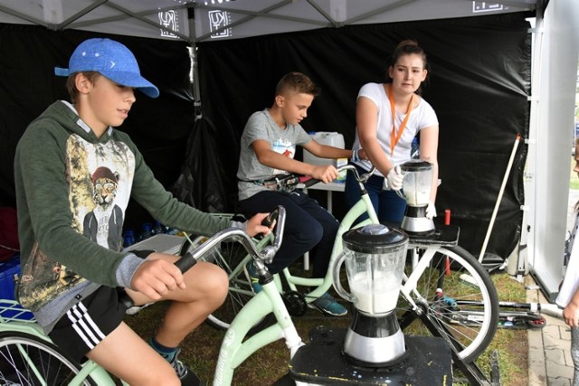 Legnica Kocha Rower, impreza na pumptracku.