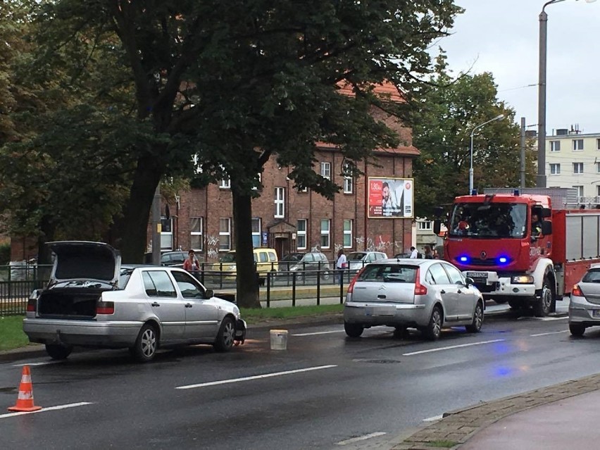 Wypadek na Alei Legionów w Gdańsku [ZDJĘCIA]