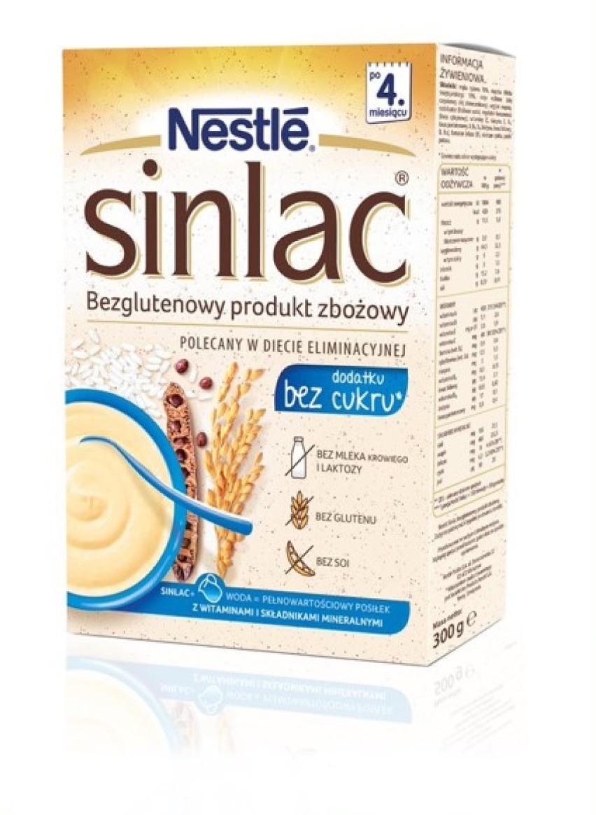 SINLAC Bezglutenowy produkt zbożowy 500g

partie/data...