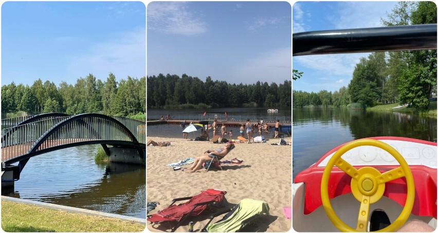 Było żwirowisko, a jest piękne kąpielisko. Zielonogórzanie kochają kąpielisko z atrakcjami w Nowogrodzie Bobrzańskim!