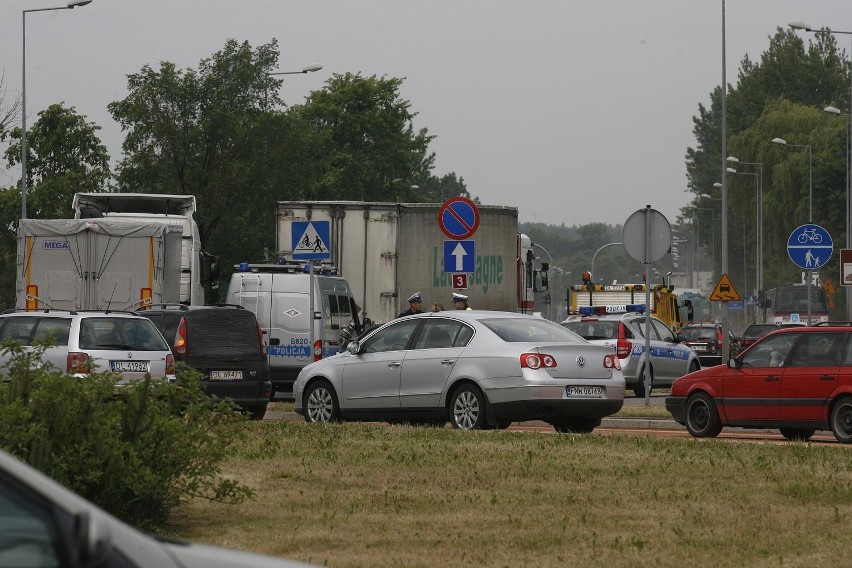 Gigantyczny korek na Jaworzyńskiej w Legnicy