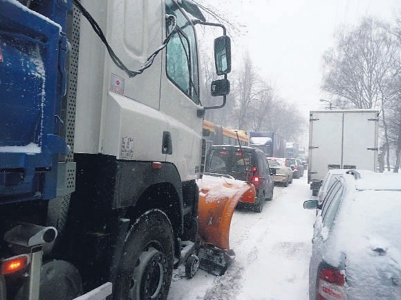 Nie wszędzie drogi zostały odśnieżone