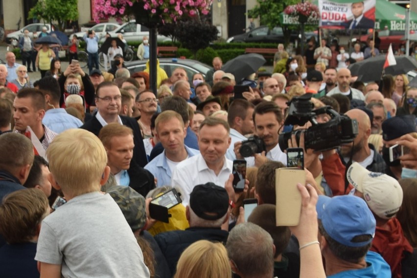 Prezydent Andrzej Duda w Krzepicach
