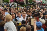 Andrzej Duda w Krzepicach. Urzędujący prezydent dziękował nauczycielom, rodzicom i uczniom