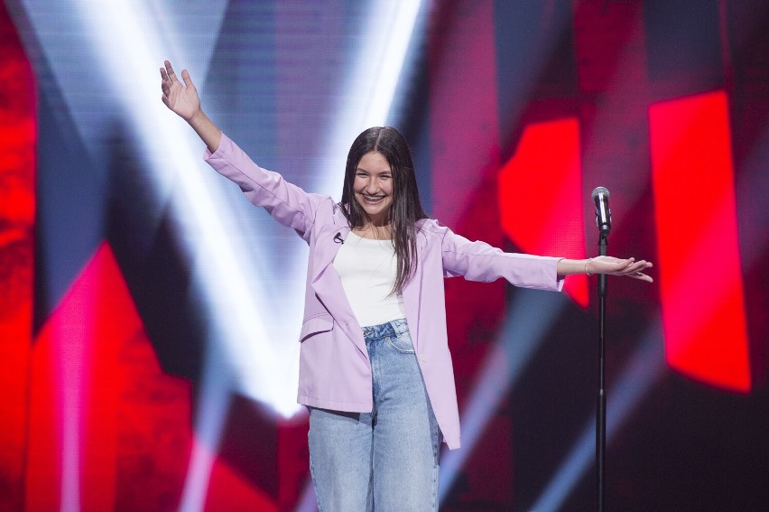 Karolina Kutypa odwróciła dwa fotele jurorów w The Voice...