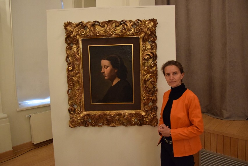 „Portret Marii Matejko” można oglądać w Muzeum Okręgowym w...