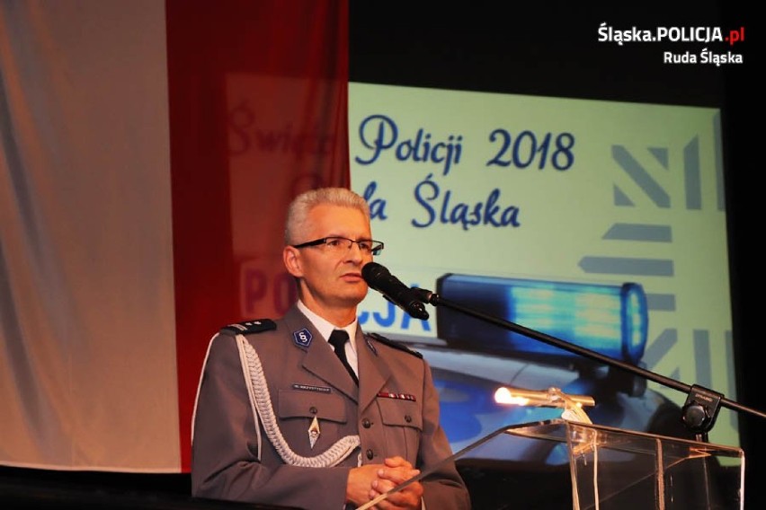 Ruda Śląska: Huczne obchody Święta Policji w Centrum Kultury [ZDJĘCIA]