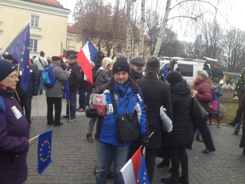 Marsz Tysiąca Tóg. Ostrowianie wspierali protest w Warszawie!