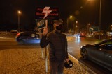 Piotrkowski Strajk Kobiet zablokował ronda Marii i Lecha Kaczyńskich w Piotrkowie, 16.11.2020 [ZDJĘCIA, FILMY]