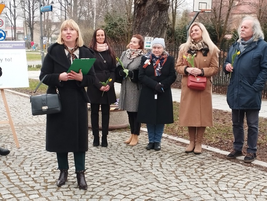 Ramona Bukowska przedstawiła kandydatów do Rady Miasta...