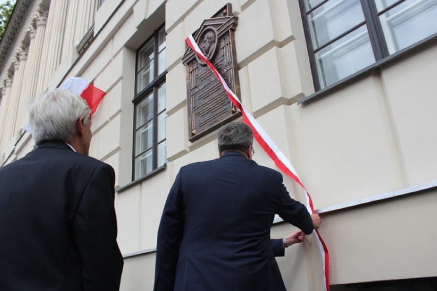 Prezydent Komorowski otworzył nowe skrzydło Biblioteki Raczyńskich