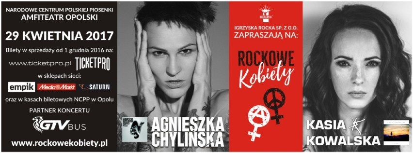 Rockowe Kobiety w Opolu - jedyny taki koncert w Polsce!