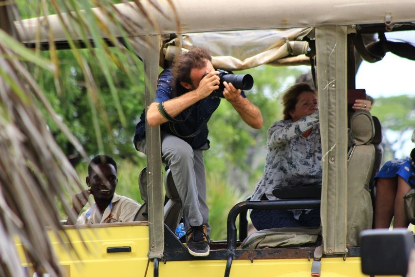 Tomasz Dworczyk z Koluszek jest w podróży od... 6 lat. Aktualnie organizuje safari na Zanzibarze