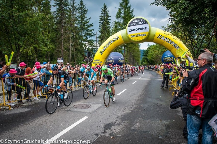 Zdjęcia z VI etapu Tour de Pologne 2014 w Bukowinie Tatrzańskiej