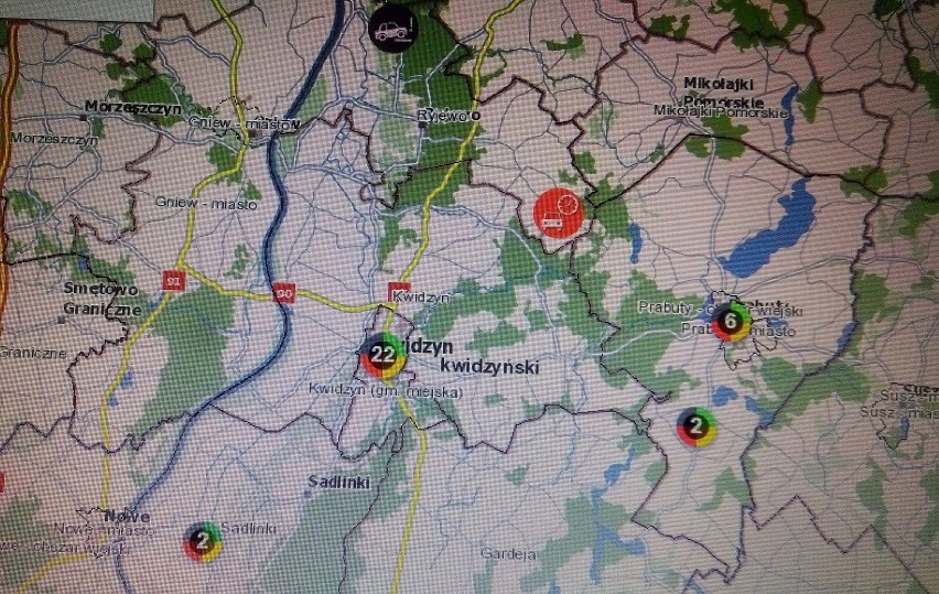 Krajowa Mapa Zagrożeń Bezpieczeństwa. W kwietniu policjanci potwierdzili 70 proc. zgłoszeń 