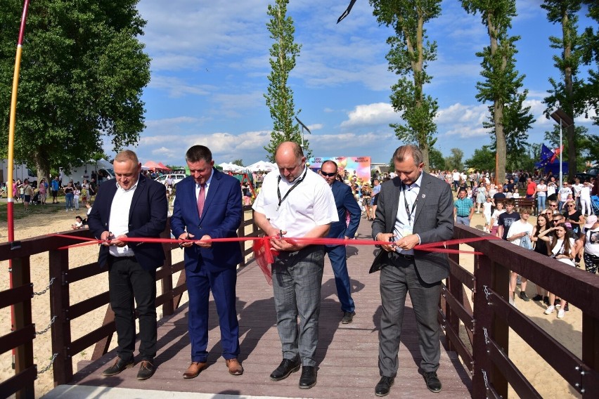 Otwarcie plaży w Rogowie (powiat żniński).