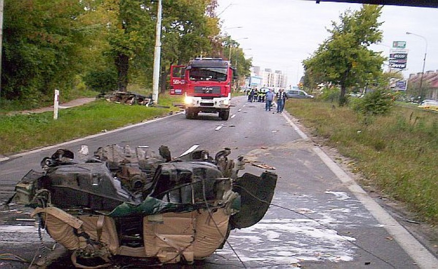Wypadek w Piasecznie