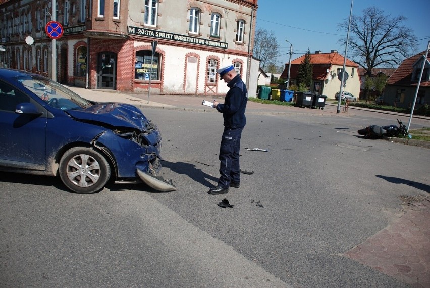 Kierujący samochodem osobowym nie ustąpił pierwszeństwa...