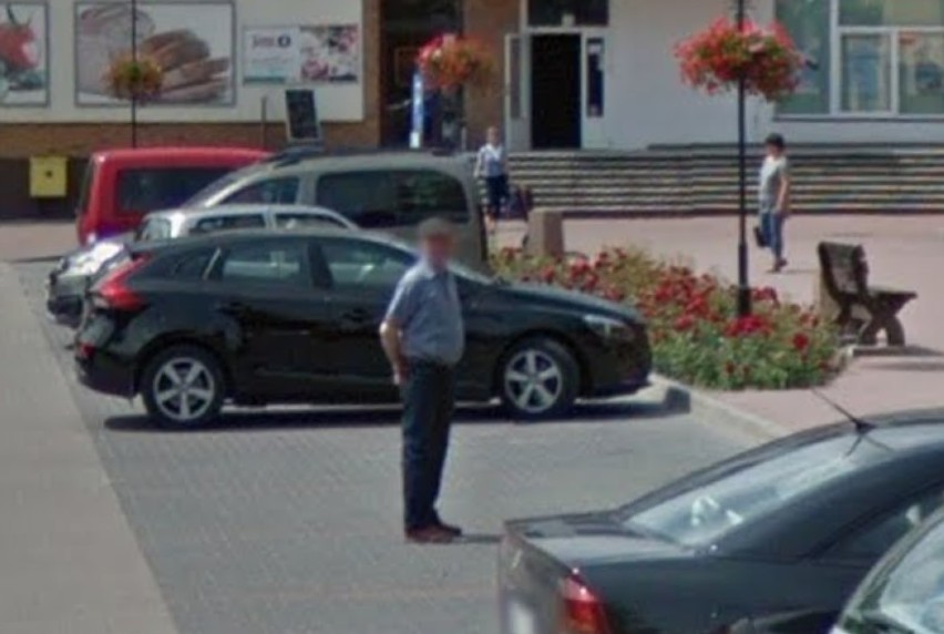 Mieszkańcy Margonina na Google Street View  [FOTO]