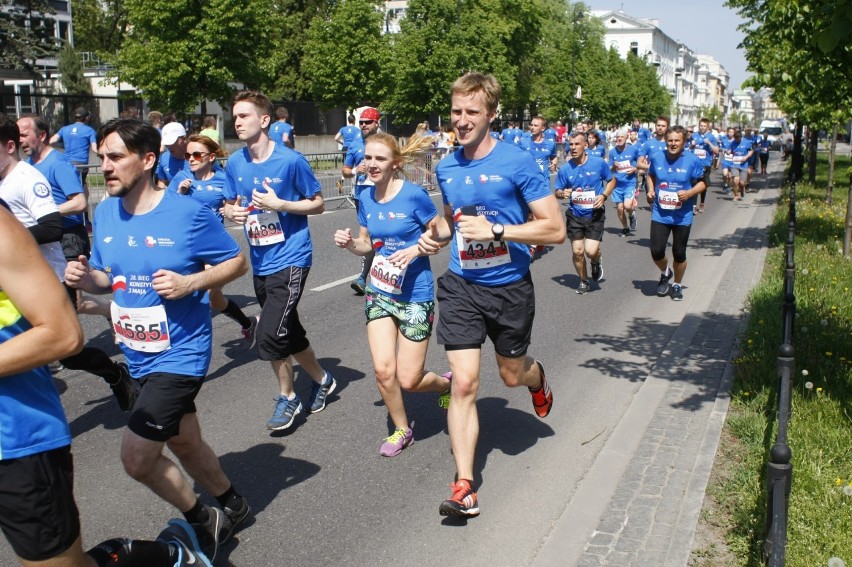 Bieg Konstytucji 3 Maja. Jeśli biegłeś, możesz znaleźć się na zdjęciach!