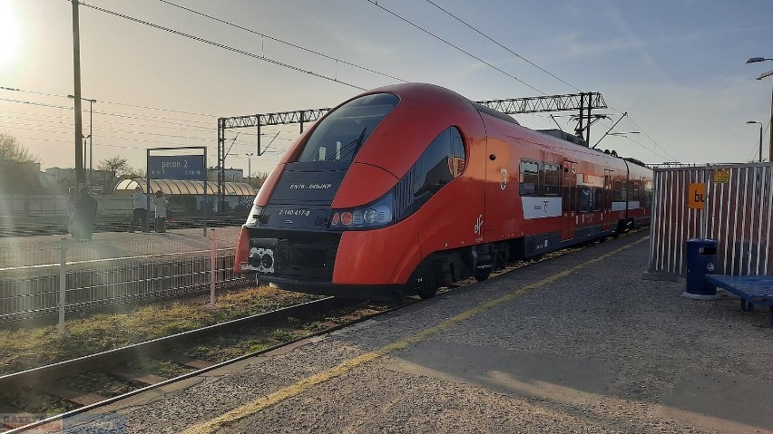 Pierwszy bezpośredni pociąg z Włocławka do Łodzi, odjeżdża o...