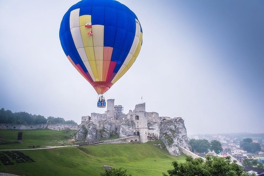 Balonowa fiesta na Zamkiem Ogrodzienieckim w Podzamczu...