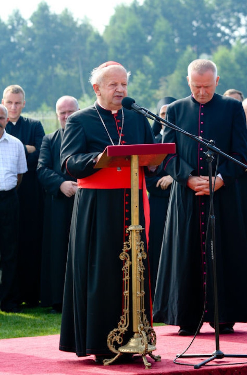 Słowo kardynała Stanisława Dziwisza. Fot. Michał Młynarczyk