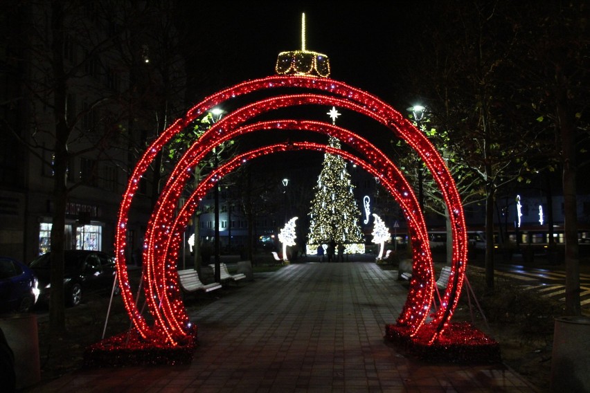 Sosnowiec wystroił się na grudniowe święta