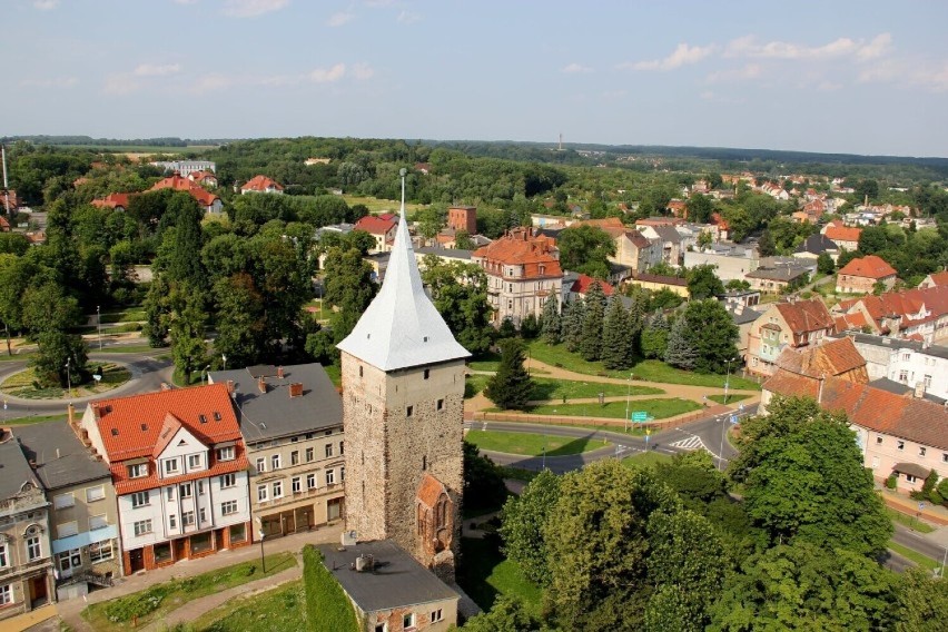 Panorama Żar kiedyś i współcześnie