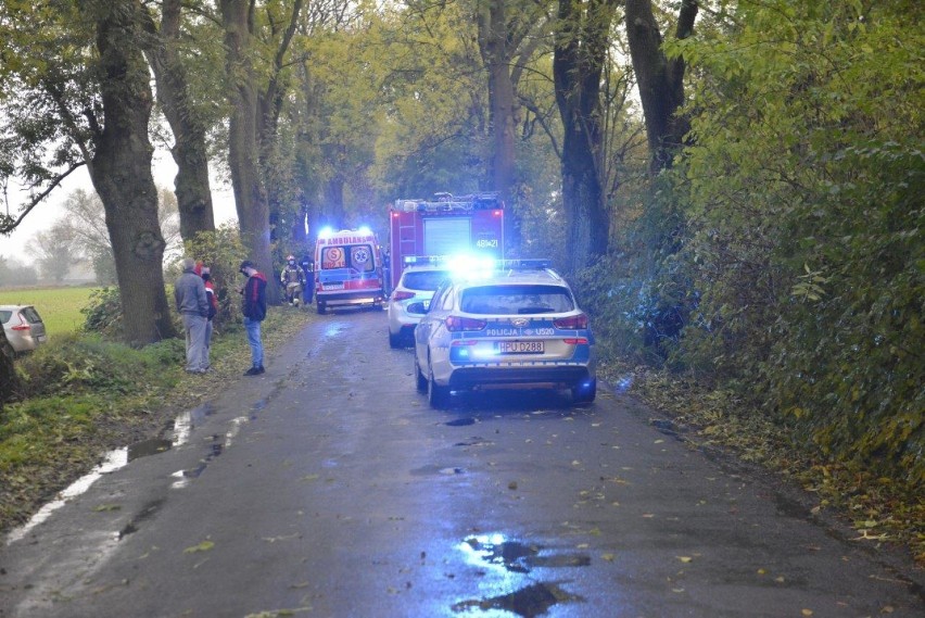 Wypadek w okolicach Karmina. Trzy osoby trafiły do szpitala