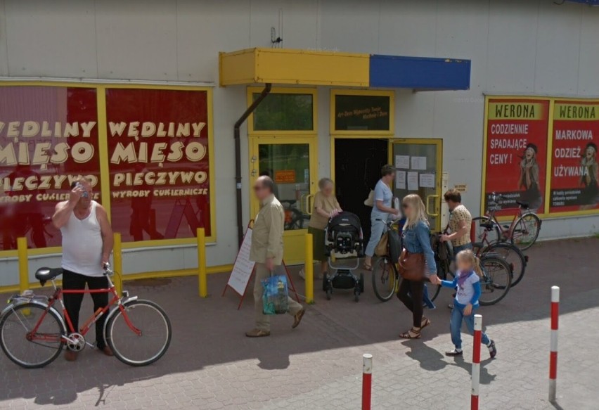 Osiedle Widok w Skierniewicach w Google Street View