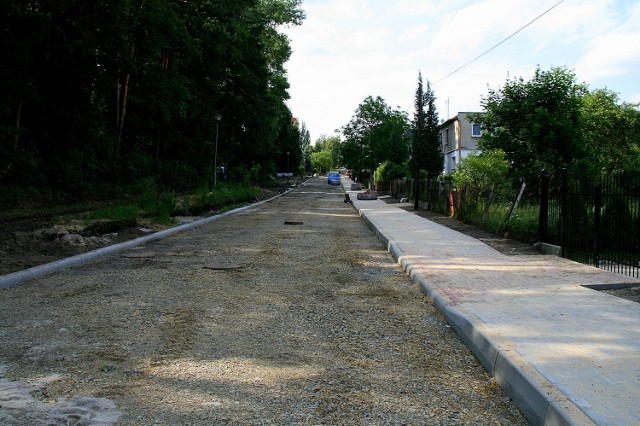 Widok w stronę ulicy Wodnej.