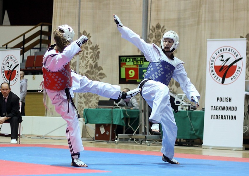 Mistrzostwa Polski seniorów w taekwondo olimpijskim w Olsztynie [zdjęcia - część 2.]