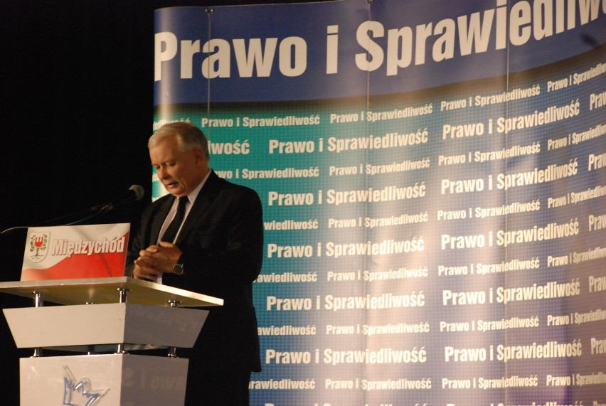 Jarosław Kaczyński w Międzychodzie